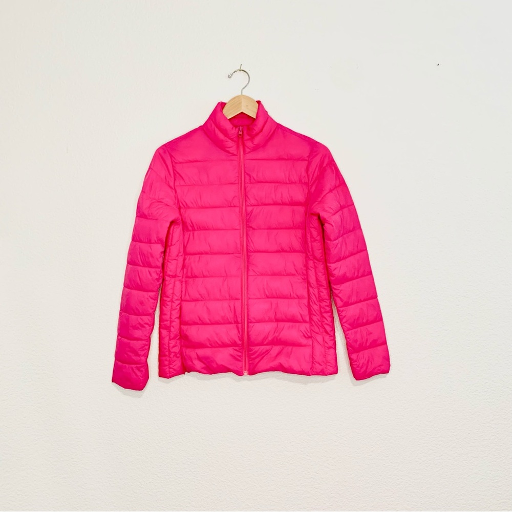 a.n.a Pink Puffer Jacket Size Small